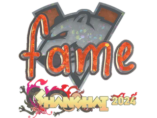 Sticker | fame (Glitter) | Shanghai 2024