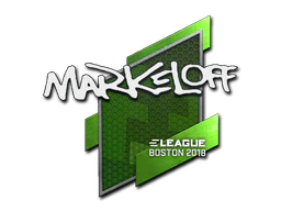 Sticker | markeloff | Boston 2018