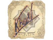 Sticker | khaN | Austin 2025 image