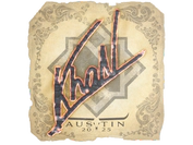 Sticker | khaN | Austin 2025 image