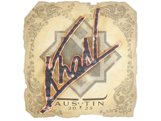 Sticker | khaN | Austin 2025