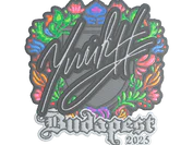 Sticker | yuurih (Embroidered) | Budapest 2025 image