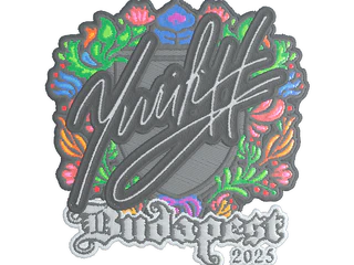 Sticker | yuurih (Embroidered) | Budapest 2025