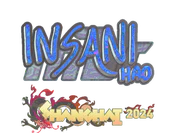 Sticker | insani (Holo) | Shanghai 2024 image