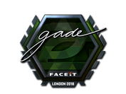 Sticker | gade (Foil) | London 2018 image