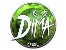 Sticker | Dima (Foil) | Katowice 2019 image