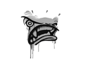 Sealed Graffiti | Rage Mode (Shark White) image