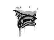 Sealed Graffiti | Rage Mode (Shark White) image