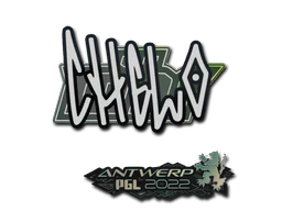 Sticker | chelo | Antwerp 2022 image