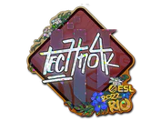 Sticker | Techno4K (Glitter) | Rio 2022 image