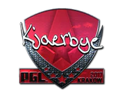 Sticker | Kjaerbye (Foil) | Krakow 2017 image