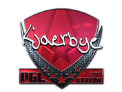 Sticker | Kjaerbye (Foil) | Krakow 2017 image