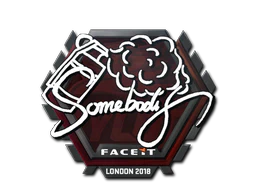 Sticker | somebody | London 2018 image