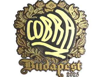 Sticker | cobra (Gold) | Budapest 2025 image
