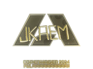 Sticker | jkaem (Gold) | Copenhagen 2024