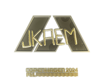 Sticker | jkaem (Gold) | Copenhagen 2024 image