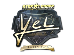 Sticker | yel (Gold) | Berlin 2019 image