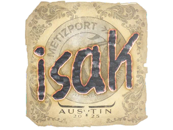Sticker | isak | Austin 2025 image