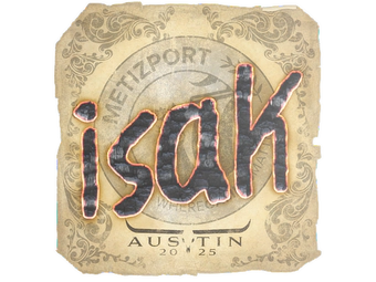 Sticker | isak | Austin 2025 image
