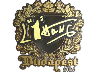 Sticker | L1haNg (Gold) | Budapest 2025 image