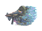 Sticker | Pushing Smokes (Glitter) image