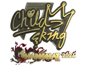 Sticker | ChildKing (Gold) | Shanghai 2024 image