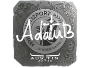 Sticker | adamb (Foil) | Austin 2025 image