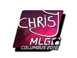 Sticker | chrisJ (Foil) | MLG Columbus 2016 image