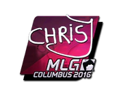 Sticker | chrisJ (Foil) | MLG Columbus 2016 image