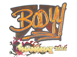 Sticker | bodyy (Holo) | Shanghai 2024
