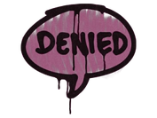 Sealed Graffiti | Denied (Princess Pink) image