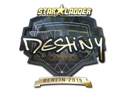 Sticker | DeStiNy (Gold) | Berlin 2019 image