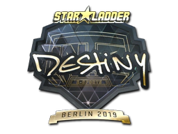 Sticker | DeStiNy (Gold) | Berlin 2019 image
