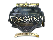 Sticker | DeStiNy (Gold) | Berlin 2019 image