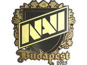 Sticker | Natus Vincere (Gold) | Budapest 2025 image