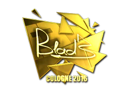 Sticker | B1ad3 (Gold) | Cologne 2016 image