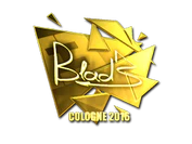 Sticker | B1ad3 (Gold) | Cologne 2016 image
