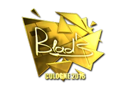 Sticker | B1ad3 (Gold) | Cologne 2016 image
