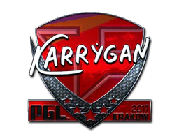 Sticker | karrigan (Foil) | Krakow 2017 image