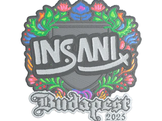 Sticker | insani (Embroidered) | Budapest 2025