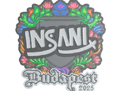 Sticker | insani (Embroidered) | Budapest 2025 image