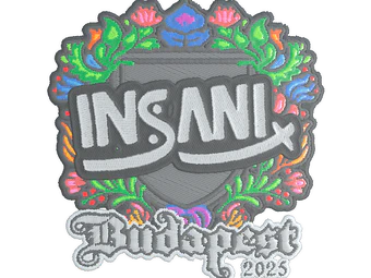Sticker | insani (Embroidered) | Budapest 2025 image