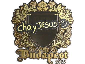 Sticker | chayJESUS (Gold) | Budapest 2025 image