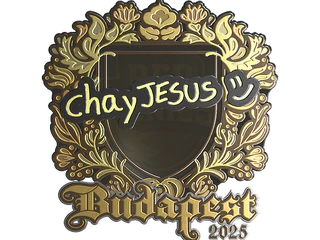 Sticker | chayJESUS (Gold) | Budapest 2025