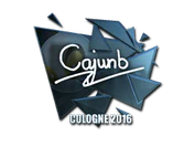 Sticker | cajunb (Foil) | Cologne 2016 image
