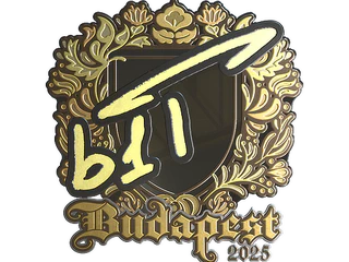 Sticker | b1t (Gold) | Budapest 2025