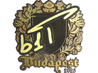 Sticker | b1t (Gold) | Budapest 2025 image