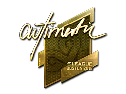 Sticker | autimatic (Gold) | Boston 2018 image