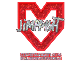 Sticker | Jimpphat (Glitter) | Copenhagen 2024 image