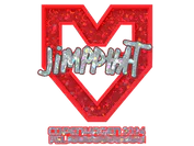 Sticker | Jimpphat (Glitter) | Copenhagen 2024 image